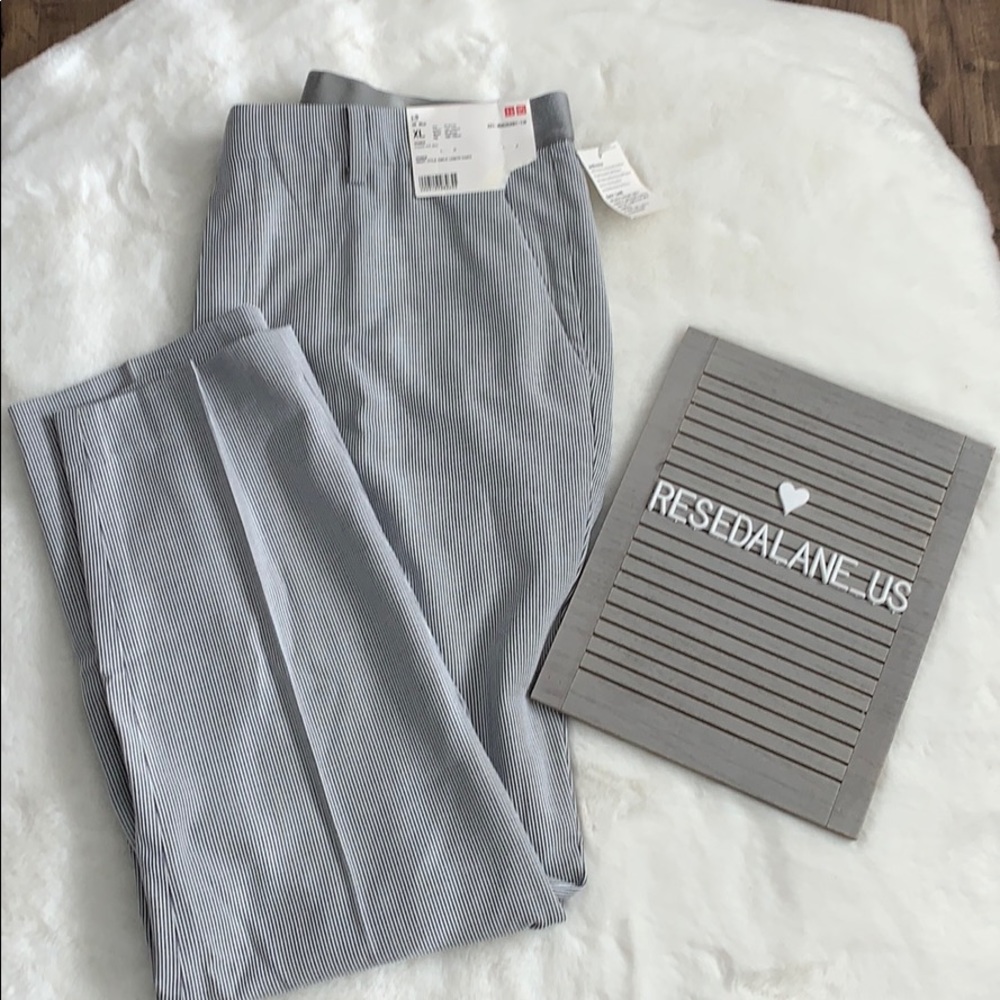 Uniqlo Gray Ankle Pants NWOT